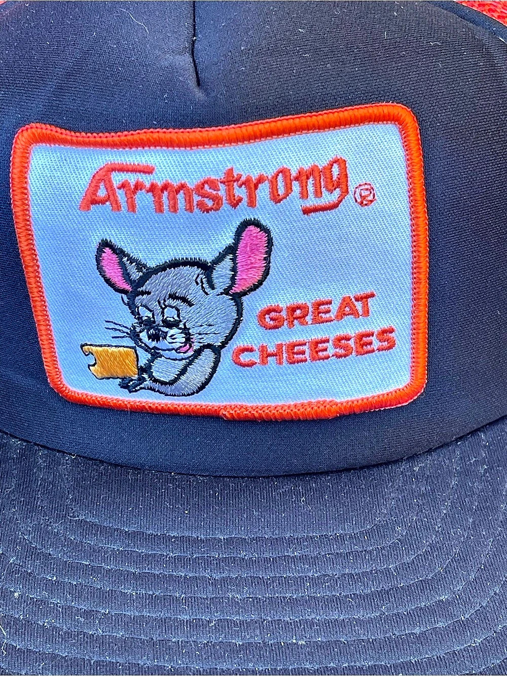 Armstrong Great Cheeses Trucker Hat Orange M/L